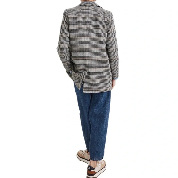 NWT Madewell Dorset Blazer in Bowne Plaid - Picture 3 of 11